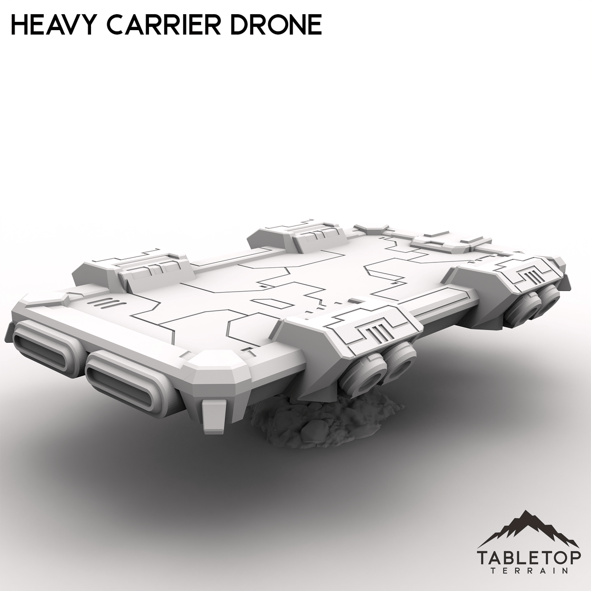 Tabletop Terrain Building Heavy Carrier Drone