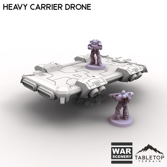 Tabletop Terrain Building Heavy Carrier Drone
