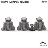 Tabletop Terrain Building Heavy Weapon Towers