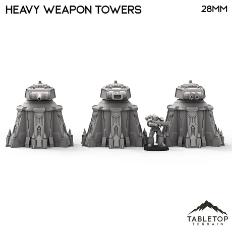 Tabletop Terrain Building Heavy Weapon Towers