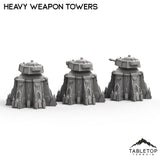 Tabletop Terrain Building Heavy Weapon Towers