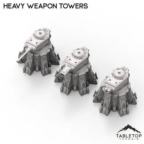 Tabletop Terrain Building Heavy Weapon Towers