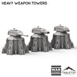 Tabletop Terrain Building Heavy Weapon Towers