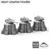 Tabletop Terrain Building Heavy Weapon Towers