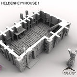 Tabletop Terrain Building Heldenheim House 1