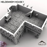 Tabletop Terrain Building Heldenheim House 1