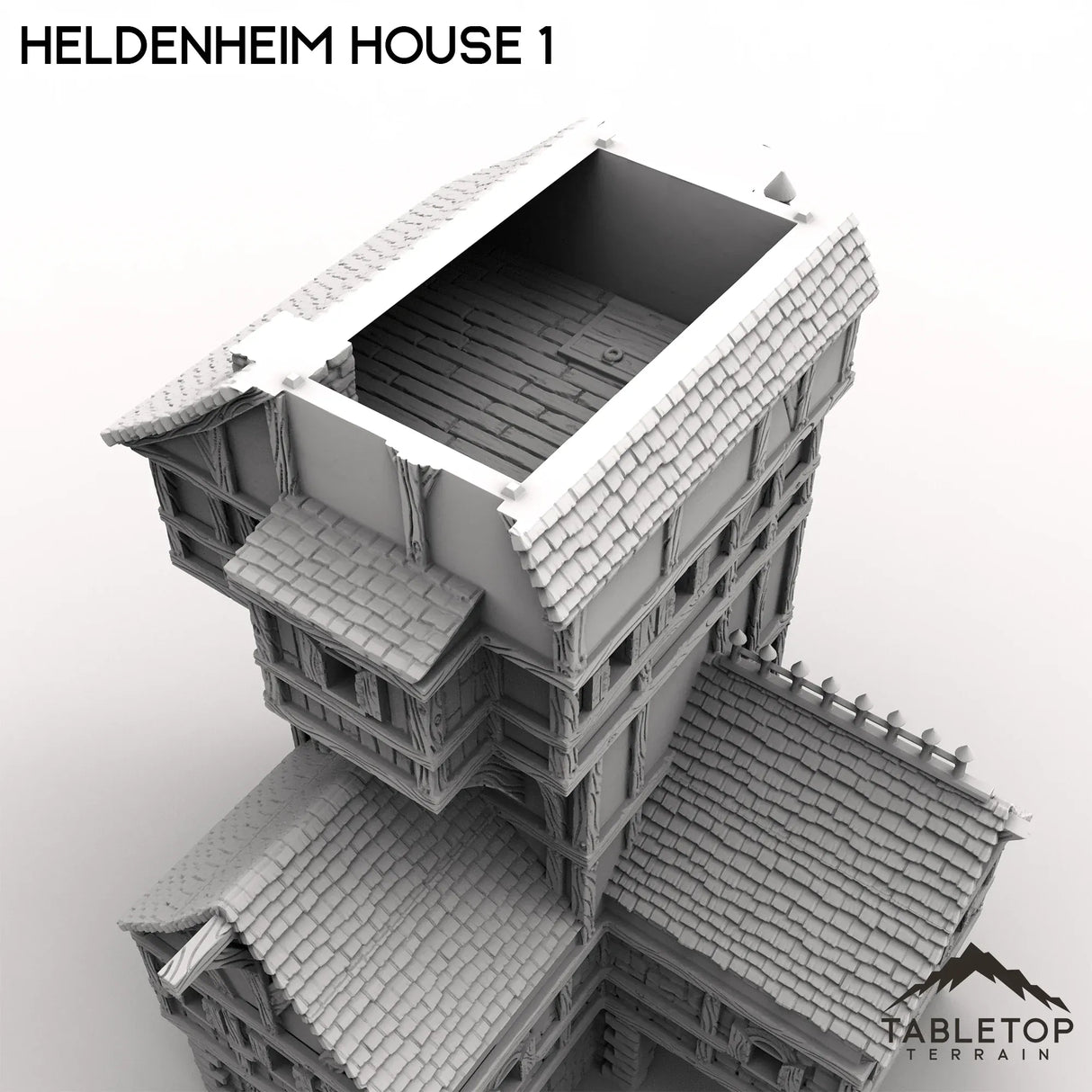 Tabletop Terrain Building Heldenheim House 1