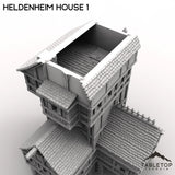 Tabletop Terrain Building Heldenheim House 1