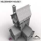 Tabletop Terrain Building Heldenheim House 1