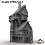 Tabletop Terrain Building Heldenheim House 1