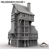 Tabletop Terrain Building Heldenheim House 1