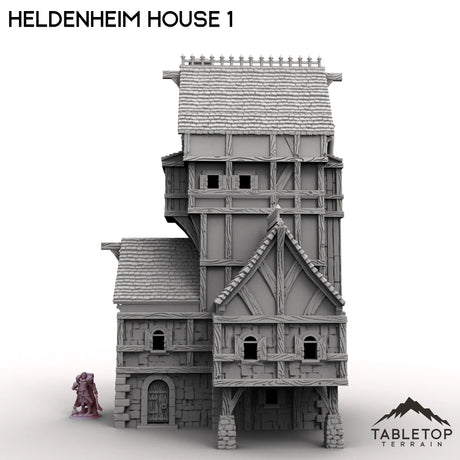 Tabletop Terrain Building Heldenheim House 1
