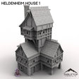 Tabletop Terrain Building Heldenheim House 1
