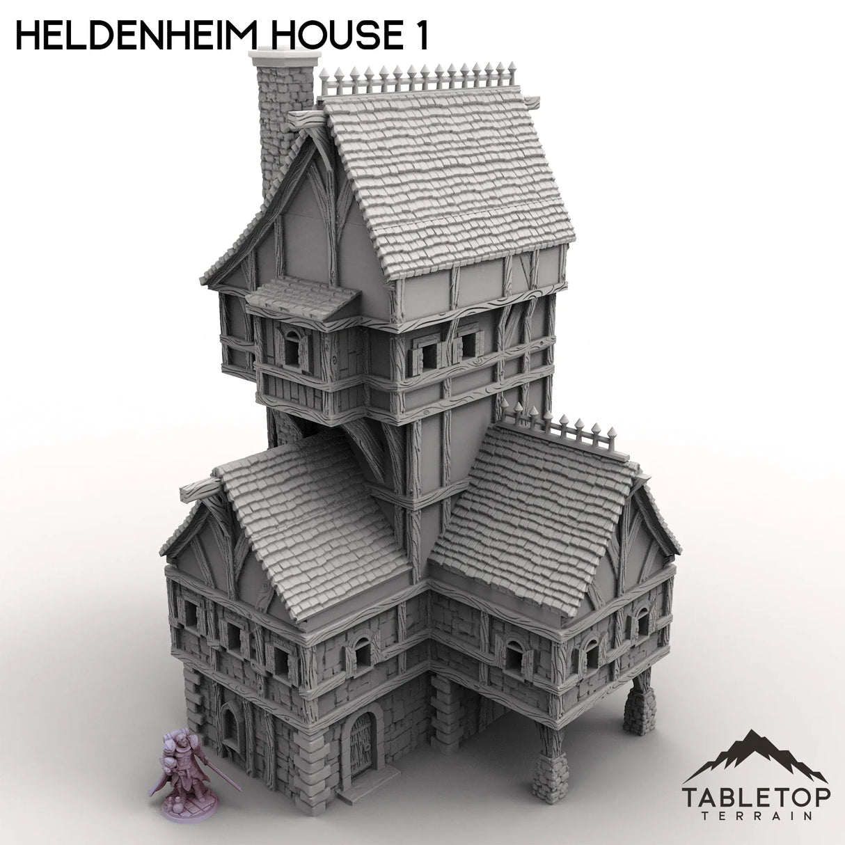 Tabletop Terrain Building Heldenheim House 1
