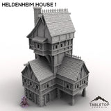 Tabletop Terrain Building Heldenheim House 1