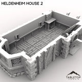 Tabletop Terrain Building Heldenheim House 2