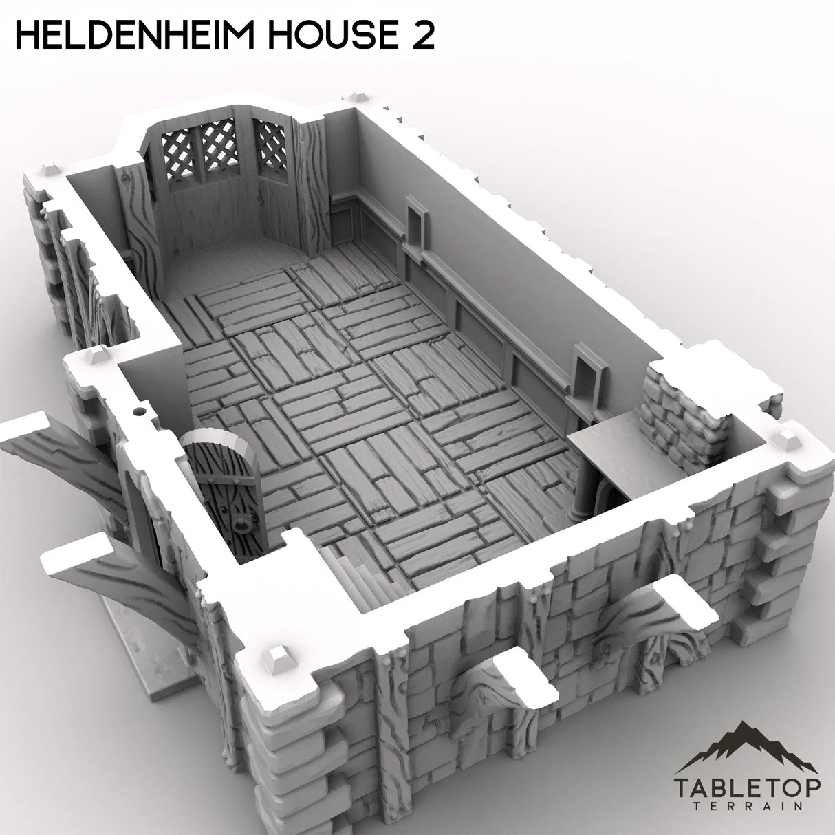 Tabletop Terrain Building Heldenheim House 2