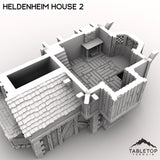 Tabletop Terrain Building Heldenheim House 2