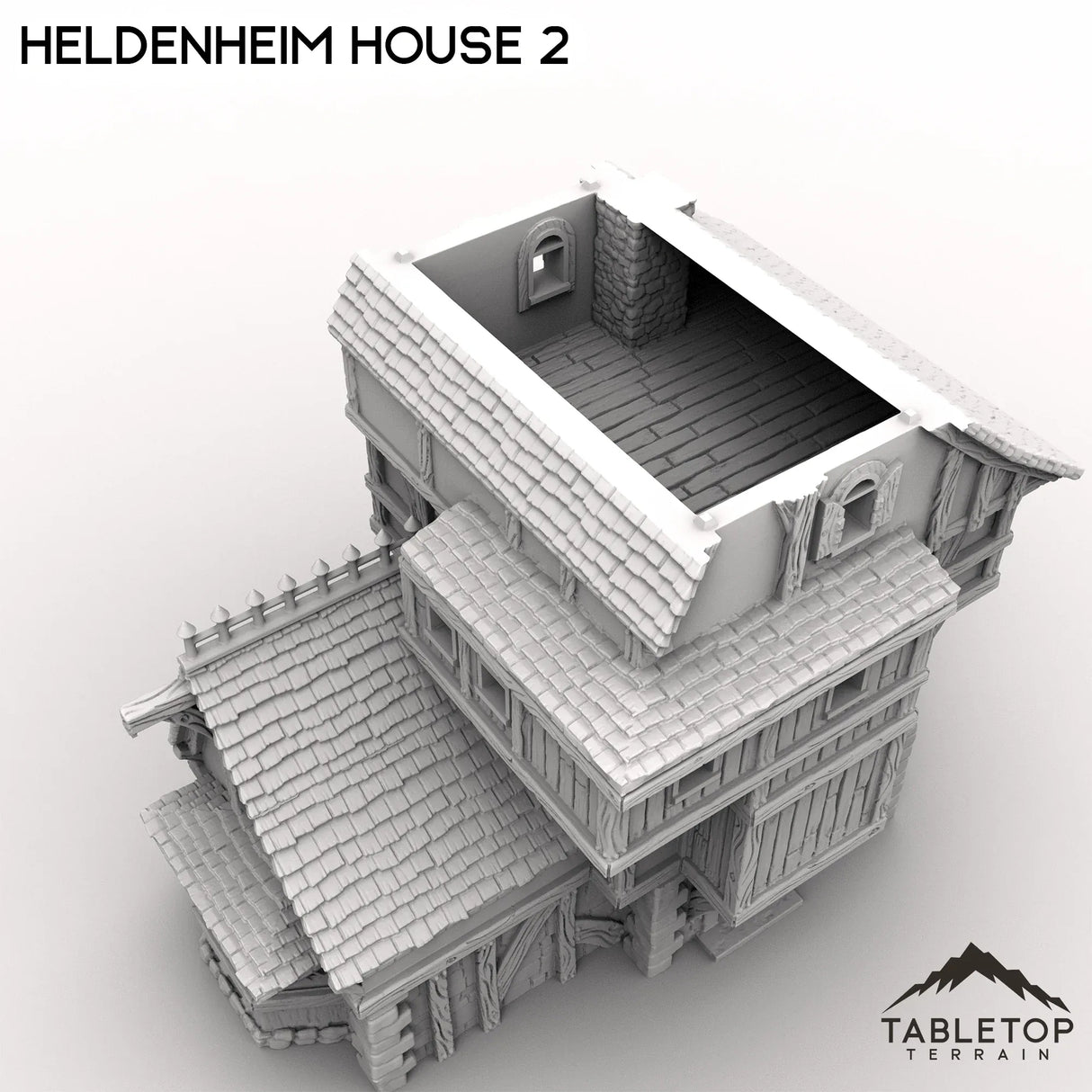 Tabletop Terrain Building Heldenheim House 2