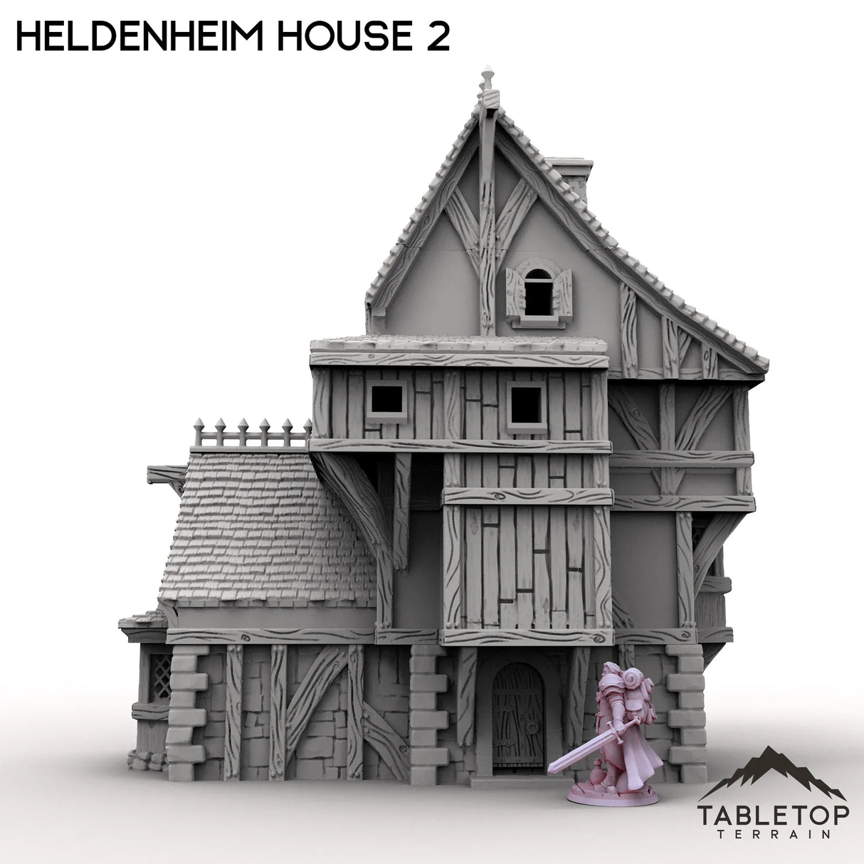 Tabletop Terrain Building Heldenheim House 2