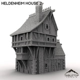 Tabletop Terrain Building Heldenheim House 2