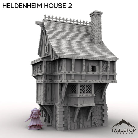 Tabletop Terrain Building Heldenheim House 2
