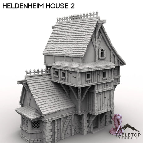 Tabletop Terrain Building Heldenheim House 2