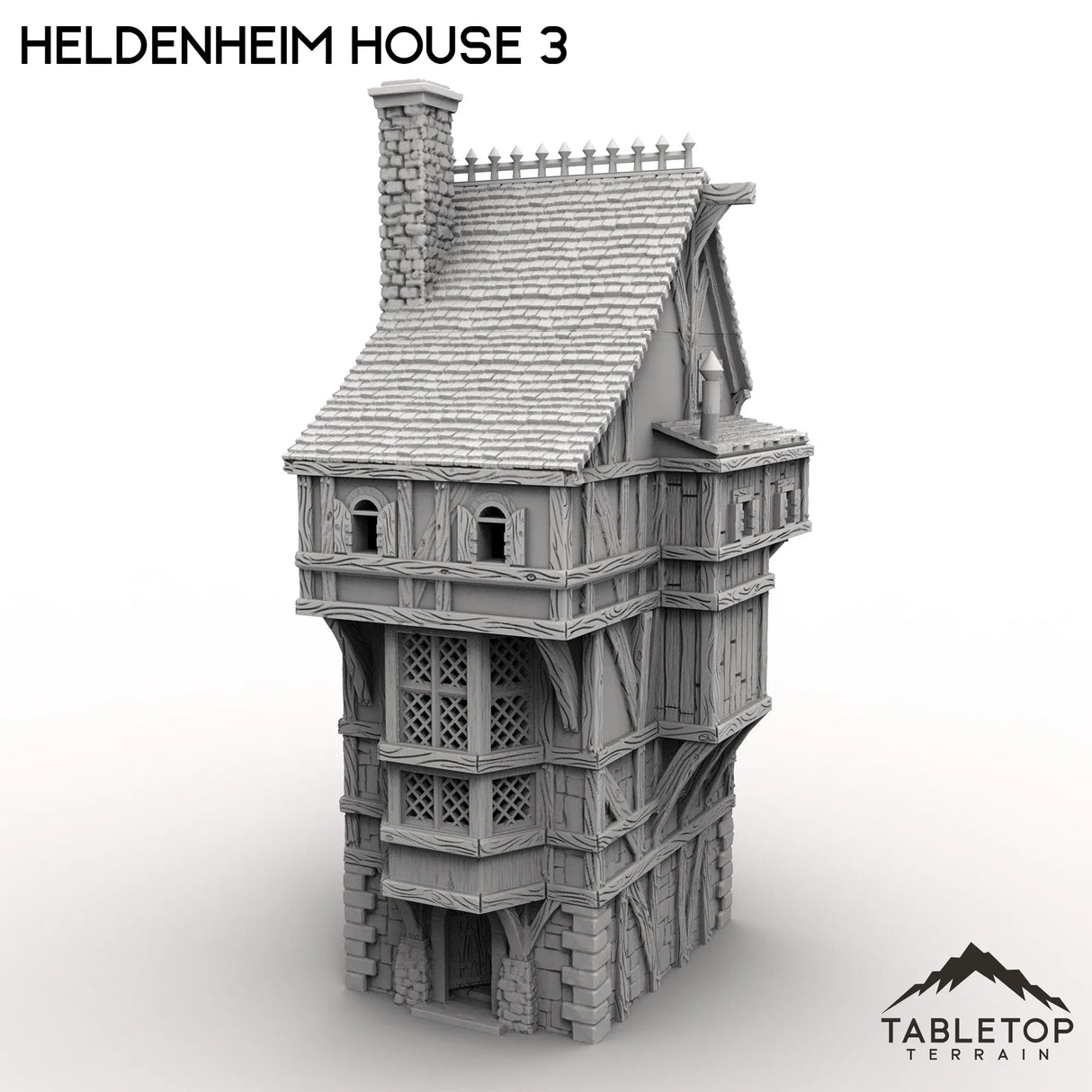 Tabletop Terrain Building Heldenheim House 3