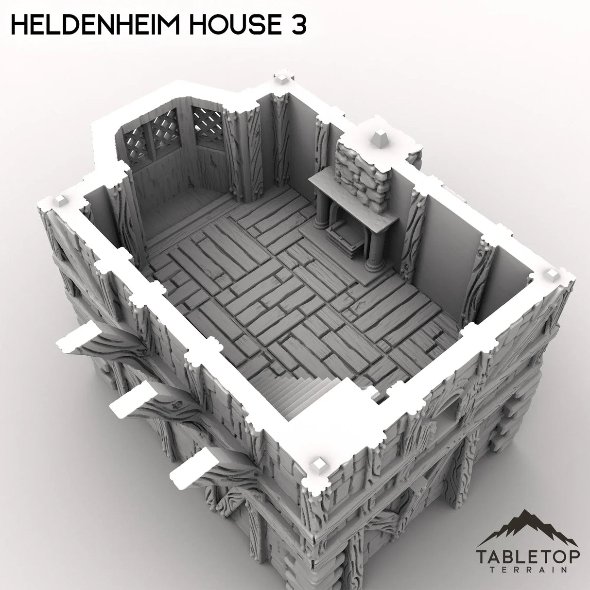Tabletop Terrain Building Heldenheim House 3