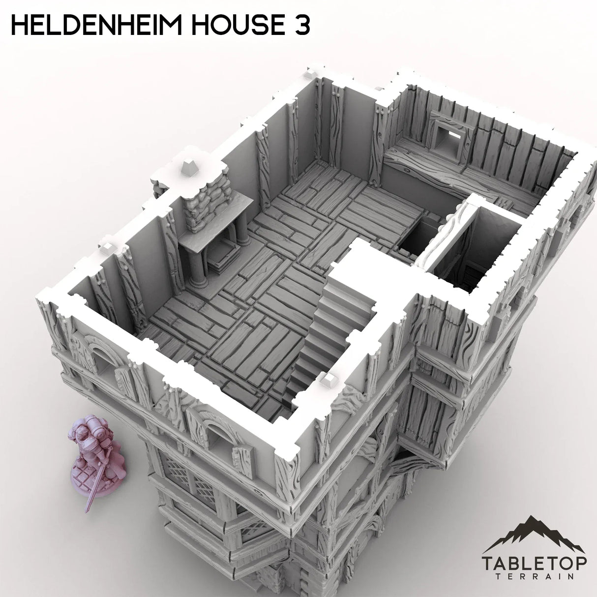 Tabletop Terrain Building Heldenheim House 3