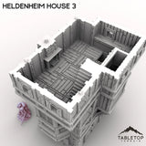Tabletop Terrain Building Heldenheim House 3