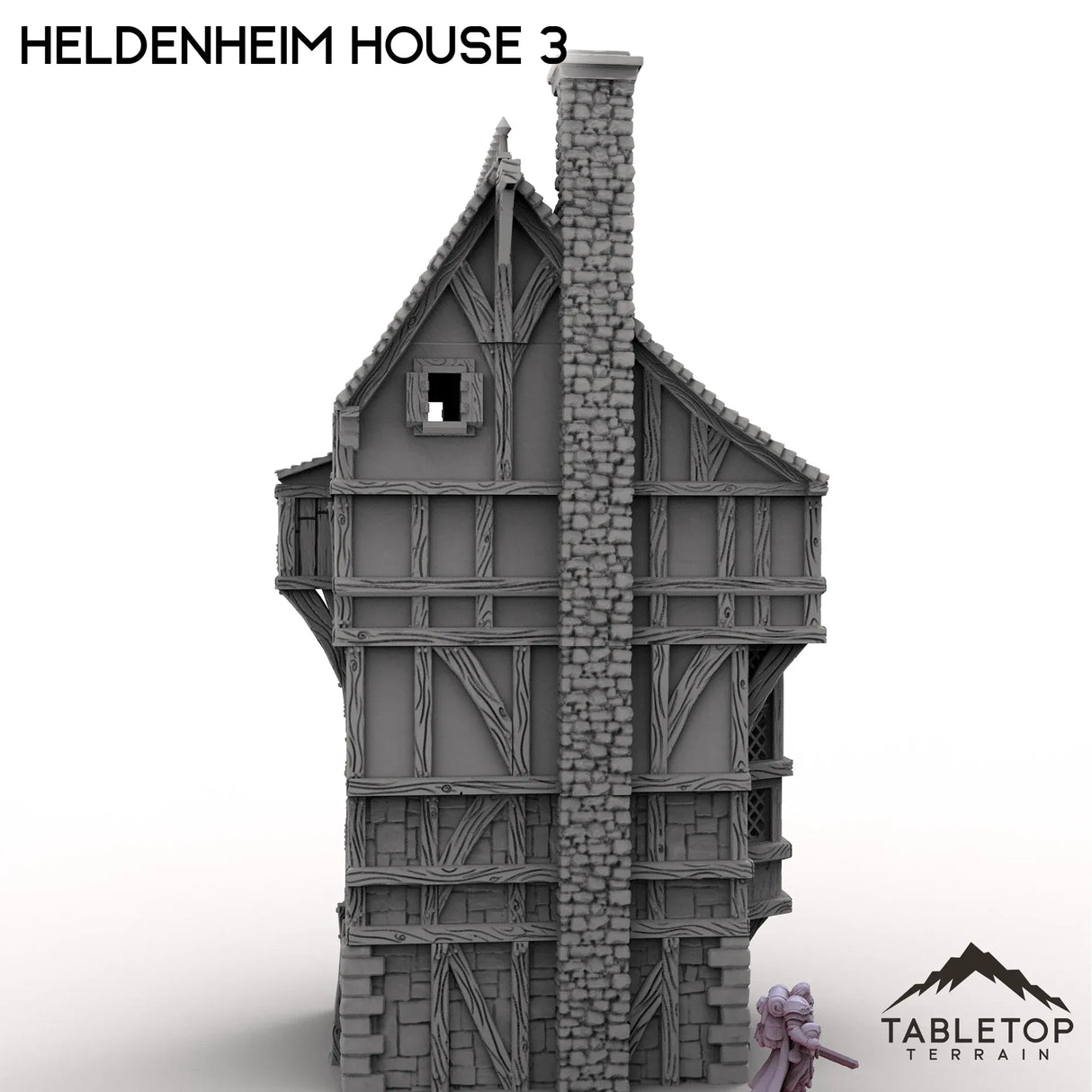 Tabletop Terrain Building Heldenheim House 3