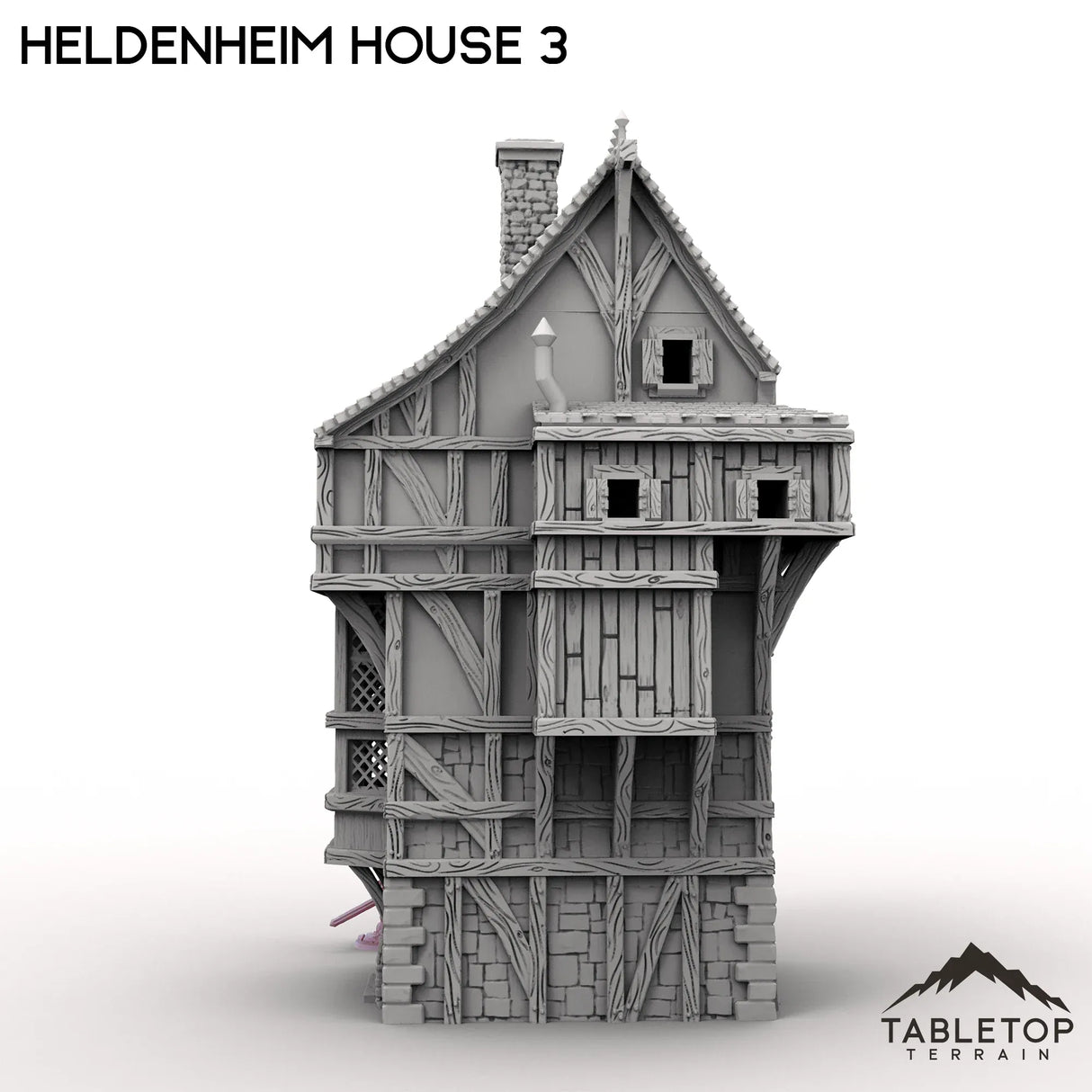 Tabletop Terrain Building Heldenheim House 3