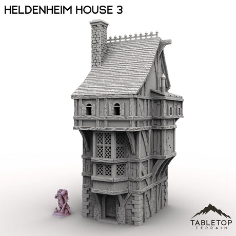 Tabletop Terrain Building Heldenheim House 3