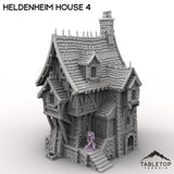Tabletop Terrain Building Heldenheim House 4
