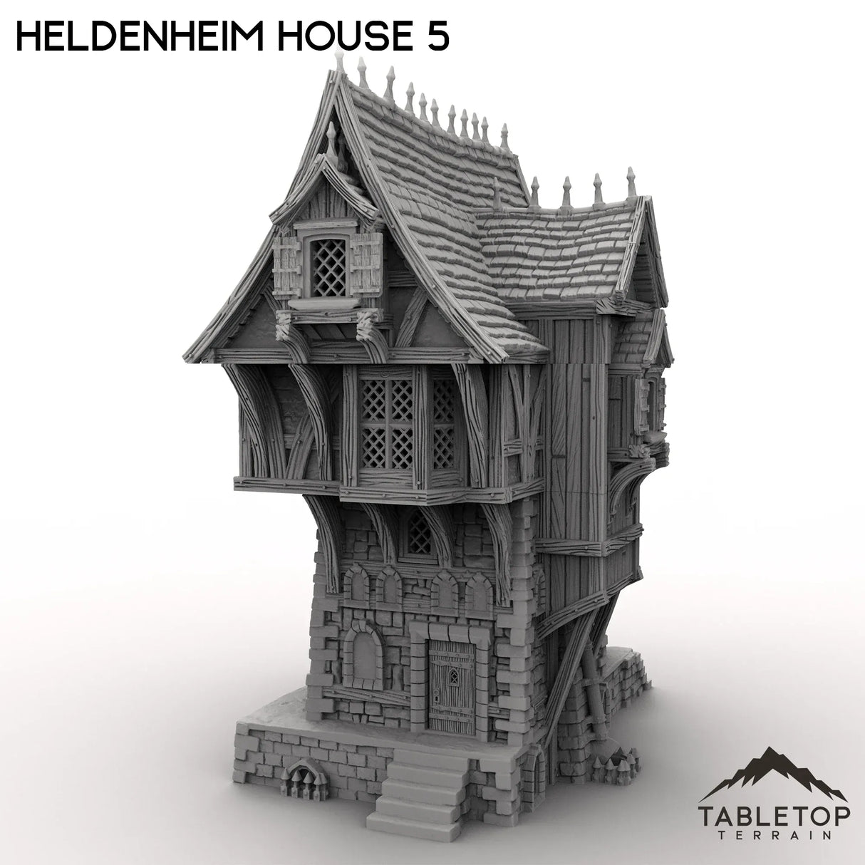 Tabletop Terrain Building Heldenheim House 5