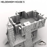 Tabletop Terrain Building Heldenheim House 5