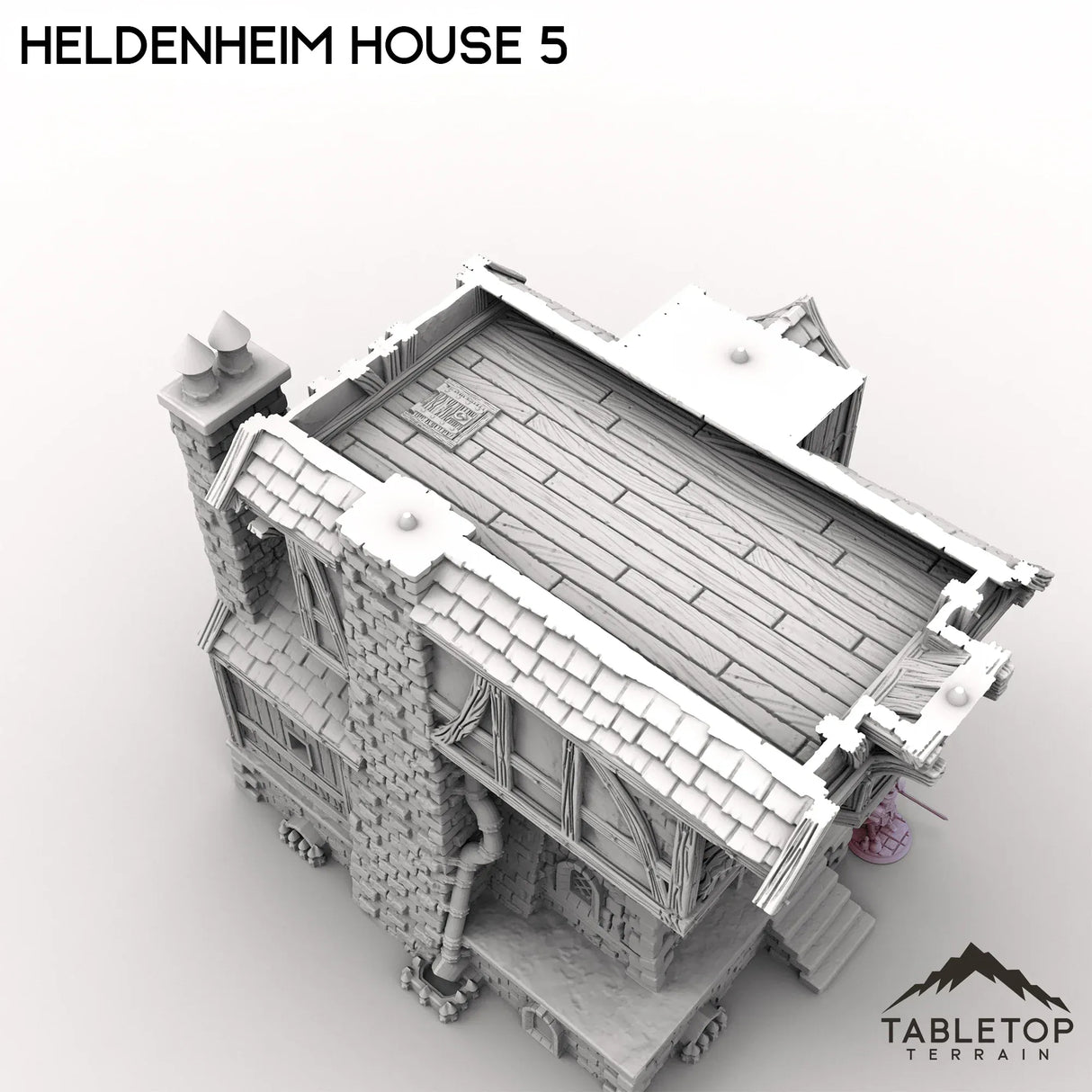 Tabletop Terrain Building Heldenheim House 5