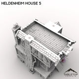 Tabletop Terrain Building Heldenheim House 5