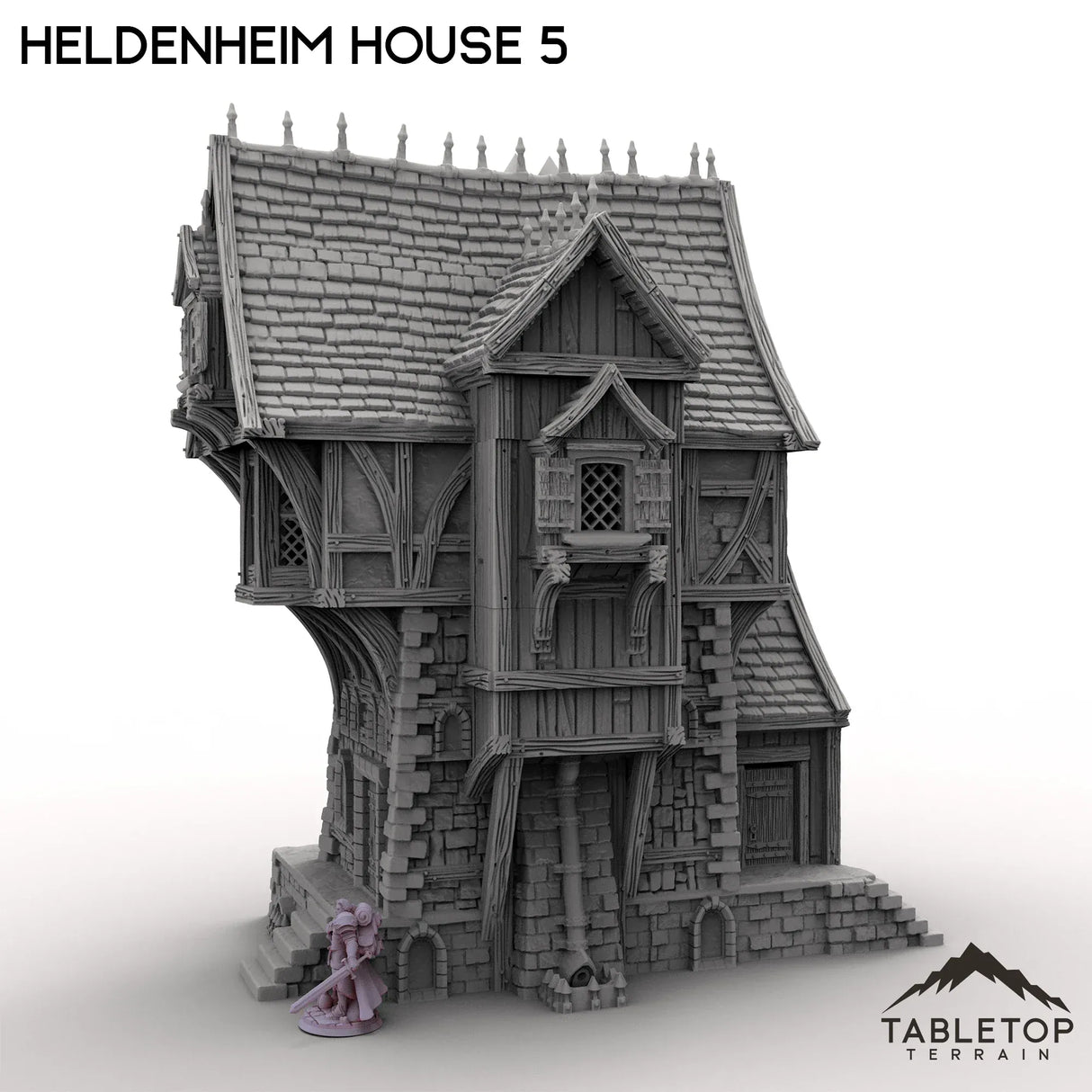 Tabletop Terrain Building Heldenheim House 5