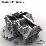Tabletop Terrain Building Heldenheim House 6