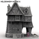 Tabletop Terrain Building Heldenheim House 6