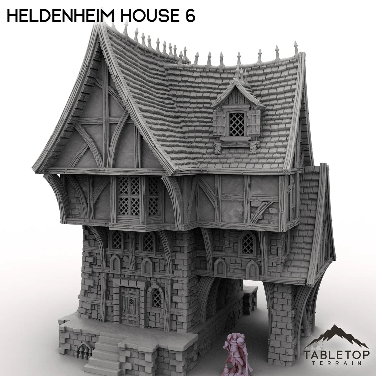 Tabletop Terrain Building Heldenheim House 6