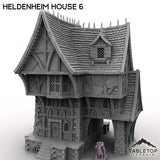 Tabletop Terrain Building Heldenheim House 6