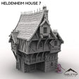 Tabletop Terrain Building Heldenheim House 7