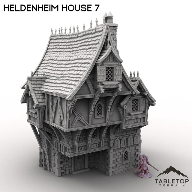 Tabletop Terrain Building Heldenheim House 7