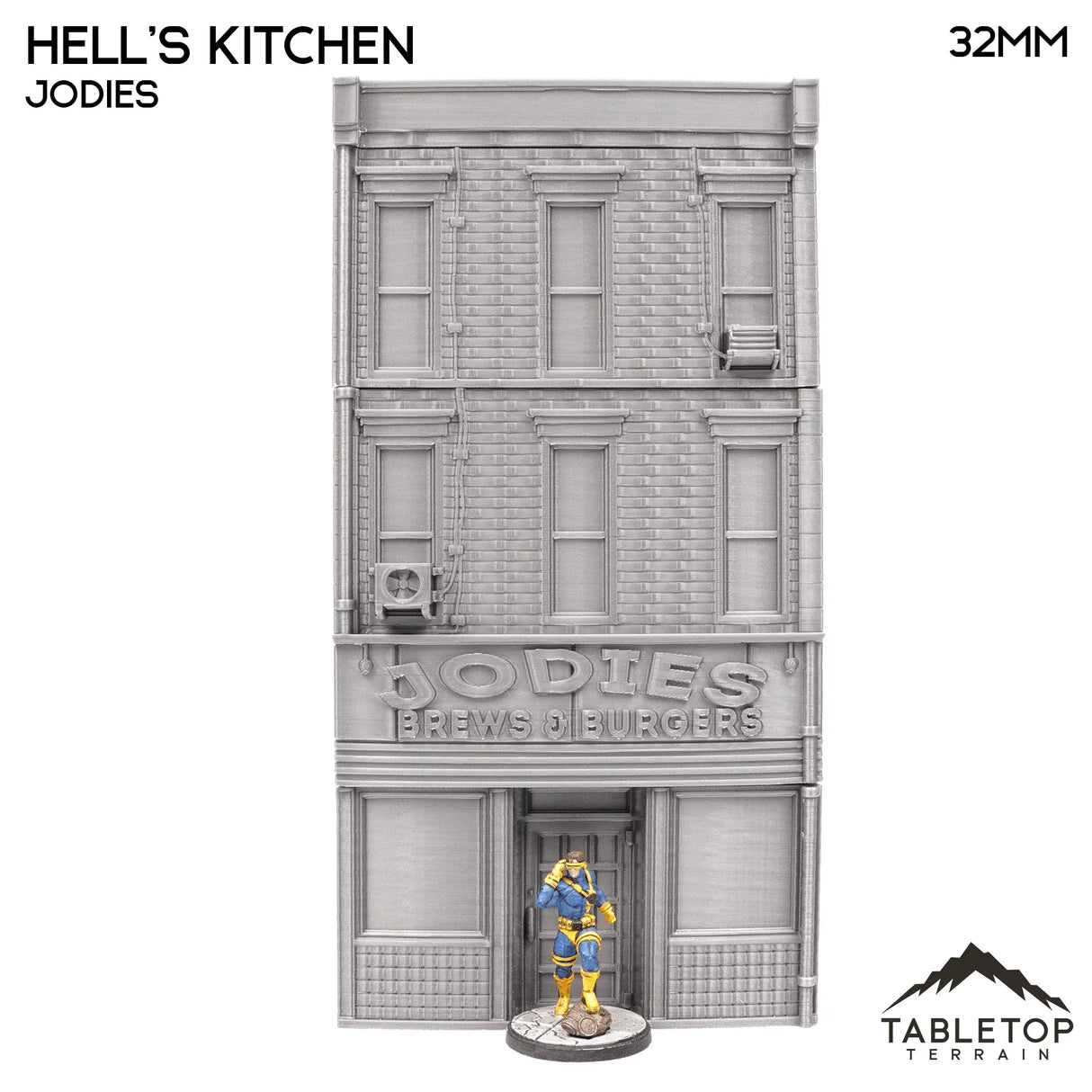 Tabletop Terrain Building Hell's Kitchen City Block