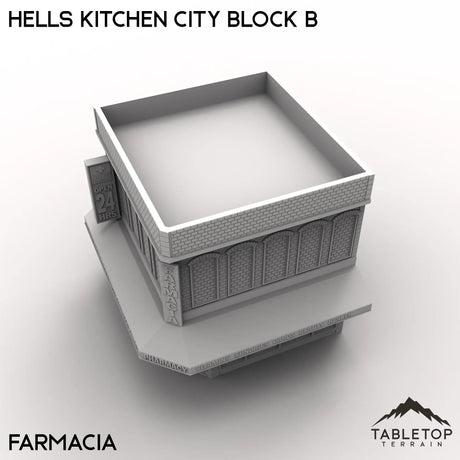 Tabletop Terrain Building Hells Kitchen City Block B