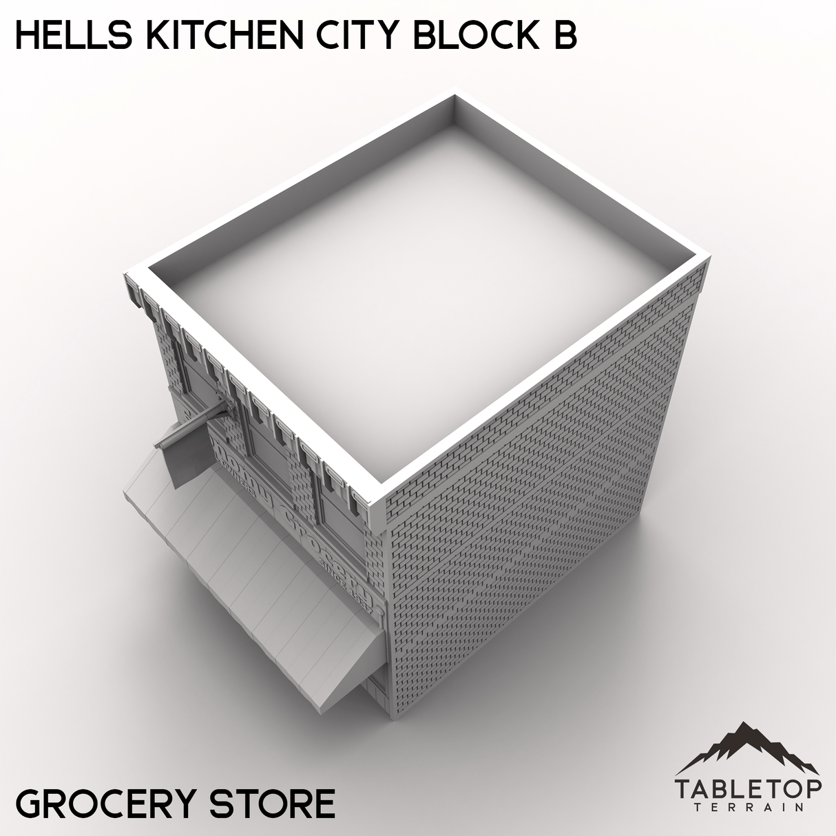 Tabletop Terrain Building Hells Kitchen City Block B