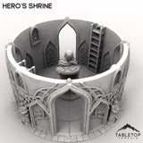 Tabletop Terrain Building Hero's Shrine - Kingdom of Noldareth